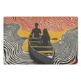 thumbnail image 1 of Yayeee Doormat for Indoor Entrance 32" x 20" Non Slippery Floor Rug, Striped Boat, 1 of 8