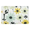 thumbnail image 1 of Yayeee Doormat for Indoor Entrance 32" x 20" Non Slippery Floor Rug, White Flower, 1 of 8