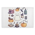 thumbnail image 1 of Yayeee Doormat for Indoor Entrance 32" x 20" Non Slippery Floor Rug, White Magical Halloween, 1 of 8