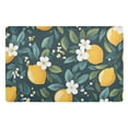 thumbnail image 1 of Yayeee Doormat for Indoor Entrance 32" x 20" Non Slippery Floor Rug, Yellow Lemons, 1 of 8