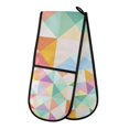 thumbnail image 1 of Yayeee Double Oven Mitt Kitchen Heat Resistant Baking 35" x7" Quilted Glove, Abstract Geometric, 1 of 6
