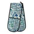 thumbnail image 1 of Yayeee Double Oven Mitt Kitchen Heat Resistant Baking 35" x7" Quilted Glove, Beautiful Leaves Pattern, 1 of 6