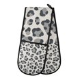 thumbnail image 1 of Yayeee Double Oven Mitt Kitchen Heat Resistant Baking 35" x7" Quilted Glove, Gray Leopard Pattern, 1 of 6