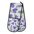 thumbnail image 1 of Yayeee Double Oven Mitt Kitchen Heat Resistant Baking 35" x7" Quilted Glove, Love Lavender Pattern, 1 of 6