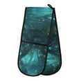 thumbnail image 1 of Yayeee Double Oven Mitt Kitchen Heat Resistant Baking 35" x7" Quilted Glove, Magical Forest, 1 of 6