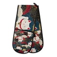 thumbnail image 1 of Yayeee Double Oven Mitt Kitchen Heat Resistant Baking 35" x7" Quilted Glove, White Lucky Cat, 1 of 6