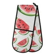 thumbnail image 1 of Yayeee Double Oven Mitt Kitchen Heat Resistant Baking 35" x7" Quilted Glove, White Watermelon, 1 of 6