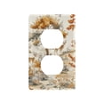 thumbnail image 1 of Yayeee Duplex Wall Plate 1-Gang 4.5"x2.7" Home Receptacle Light Switch Decorative Outlet Cover, Forest Pattern, 1 of 7