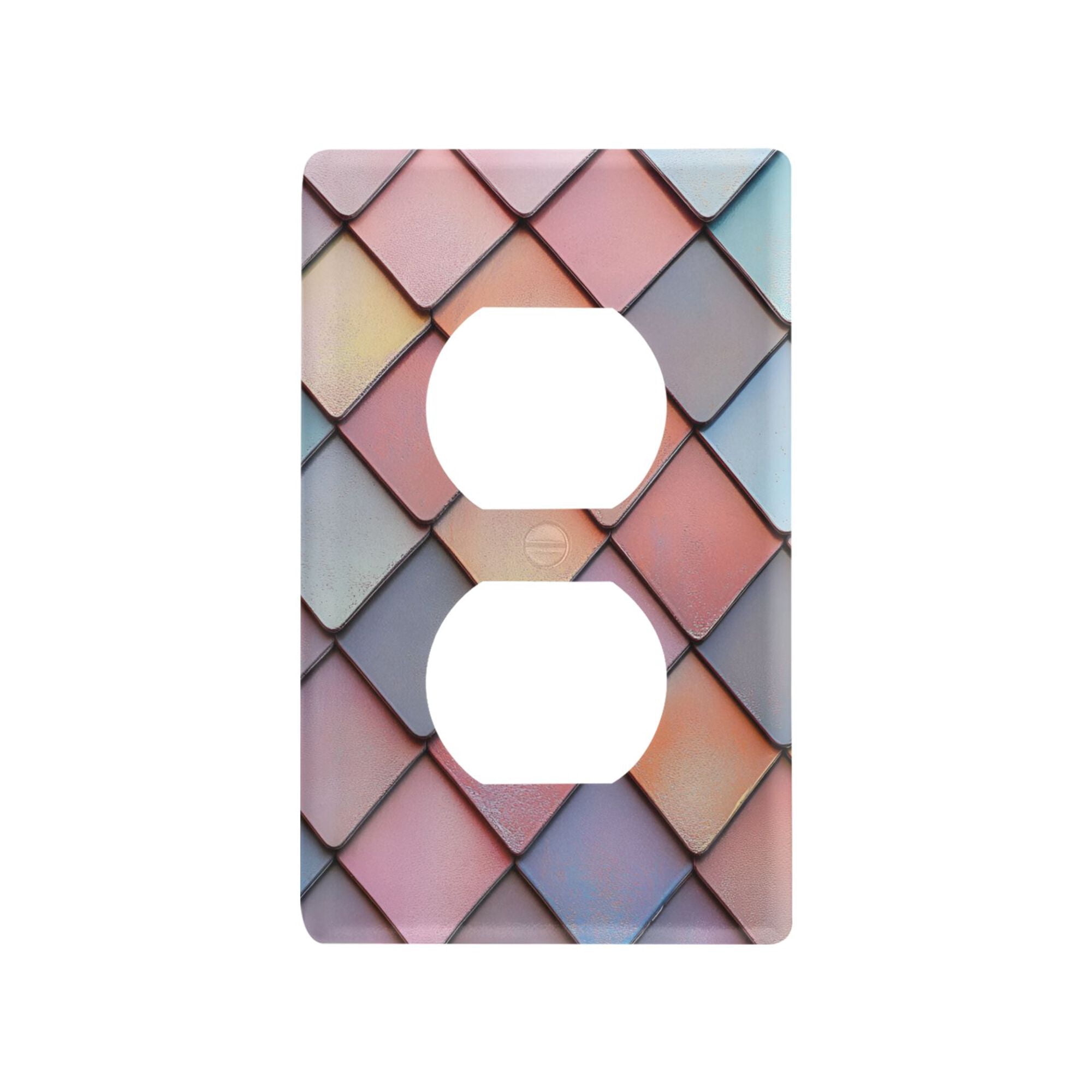 Pattern 53435 Yayeee Duplex Wall Plate 1-Gang 4.5