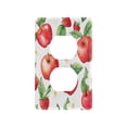 thumbnail image 1 of Yayeee Duplex Wall Plate 1-Gang 4.5"x2.7" Home Receptacle Light Switch Decorative Outlet Cover, White Apple Pattern, 1 of 7