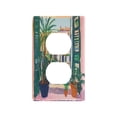 thumbnail image 1 of Yayeee Duplex Wall Plate 1-Gang 4.5"x2.7" Home Receptacle Light Switch Decorative Outlet Cover, Window Scene, 1 of 7