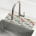 Yayeee Faucet Mat for Kitchen Sink 14.7
