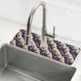 thumbnail image 1 of Yayeee Faucet Mat for Kitchen Sink 14.7" Diatomite Long Splash Guard Pad, American Eagle Pattern, 1 of 7