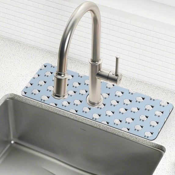 Yayeee Faucet Mat for Kitchen Sink 14.7