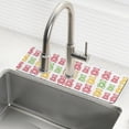 thumbnail image 1 of Yayeee Faucet Mat for Kitchen Sink 14.7" Diatomite Long Splash Guard Pad, Gummy Bear Pattern, 1 of 7