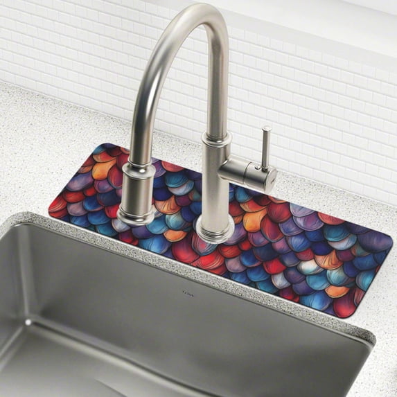 Yayeee Faucet Mat for Kitchen Sink 14.7