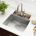 thumbnail image 1 of Yayeee Faucet Mat for Kitchen Sink 14.7" Diatomite Long Splash Guard Pad, Bright Skeleton, 1 of 7