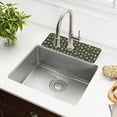 thumbnail image 1 of Yayeee Faucet Mat for Kitchen Sink 14.7" Diatomite Long Splash Guard Pad, Christmas Tree, 1 of 7