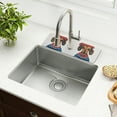 thumbnail image 1 of Yayeee Faucet Mat for Kitchen Sink 14.7" Diatomite Long Splash Guard Pad, Cute Dog Artist, 1 of 7