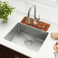 thumbnail image 1 of Yayeee Faucet Mat for Kitchen Sink 14.7" Diatomite Long Splash Guard Pad, Fall Pattern, 1 of 7