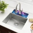 thumbnail image 1 of Yayeee Faucet Mat for Kitchen Sink 14.7" Diatomite Long Splash Guard Pad, Galaxy Pattern, 1 of 7