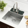 thumbnail image 1 of Yayeee Faucet Mat for Kitchen Sink 14.7" Diatomite Long Splash Guard Pad, Green Christmas Trees, 1 of 7