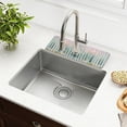thumbnail image 1 of Yayeee Faucet Mat for Kitchen Sink 14.7" Diatomite Long Splash Guard Pad, Green Deer, 1 of 7