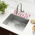 thumbnail image 1 of Yayeee Faucet Mat for Kitchen Sink 14.7" Diatomite Long Splash Guard Pad, Pink Ice Cream, 1 of 7
