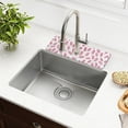 thumbnail image 1 of Yayeee Faucet Mat for Kitchen Sink 14.7" Diatomite Long Splash Guard Pad, Pink Popsicle Pattern, 1 of 7