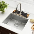 thumbnail image 1 of Yayeee Faucet Mat for Kitchen Sink 14.7" Diatomite Long Splash Guard Pad, Retro Halloween Cat, 1 of 7