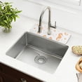 thumbnail image 1 of Yayeee Faucet Mat for Kitchen Sink 14.7" Diatomite Long Splash Guard Pad, White Seahorse, 1 of 7