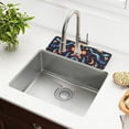thumbnail image 1 of Yayeee Faucet Mat for Kitchen Sink 14.7" Diatomite Long Splash Guard Pad, Zodiac Stars, 1 of 7