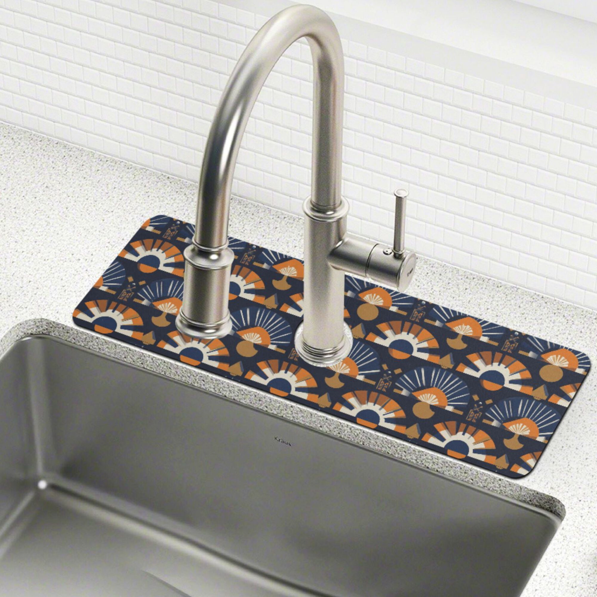 Yayeee Faucet Mat for Kitchen Sink 30