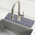 thumbnail image 1 of Yayeee Faucet Mat for Kitchen Sink 30" Diatomite Long Splash Guard Pad, Elegant Daisy Pattern, 1 of 7