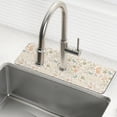 thumbnail image 1 of Yayeee Faucet Mat for Kitchen Sink 30" Diatomite Long Splash Guard Pad, Forest Pastel, 2 Pack, 1 of 7