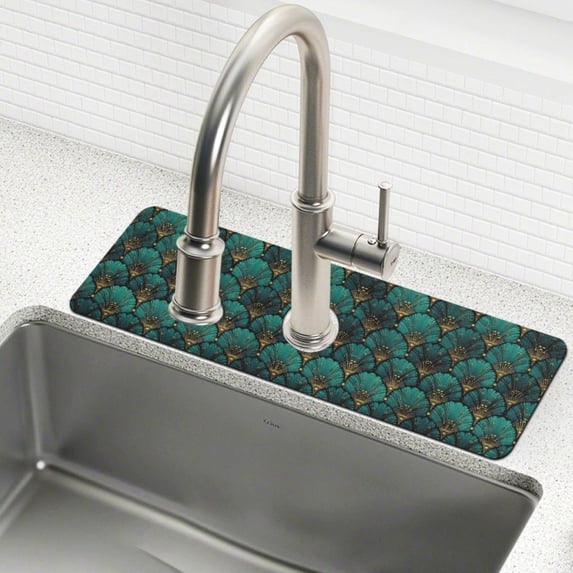Yayeee Faucet Mat for Kitchen Sink 30