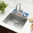 thumbnail image 1 of Yayeee Faucet Mat for Kitchen Sink 30" Diatomite Long Splash Guard Pad, Abstract Snow Mountain, 1 of 7