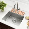 thumbnail image 1 of Yayeee Faucet Mat for Kitchen Sink 30" Diatomite Long Splash Guard Pad, Beige Geometric, 1 of 7