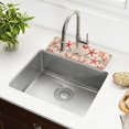 thumbnail image 1 of Yayeee Faucet Mat for Kitchen Sink 30" Diatomite Long Splash Guard Pad, Beige Starfish, 1 of 7
