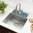 thumbnail image 1 of Yayeee Faucet Mat for Kitchen Sink 30" Diatomite Long Splash Guard Pad, Capybaras Swimming, 1 of 7