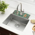 thumbnail image 1 of Yayeee Faucet Mat for Kitchen Sink 30" Diatomite Long Splash Guard Pad, Christmas Gingerbread, 1 of 7