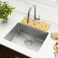 thumbnail image 1 of Yayeee Faucet Mat for Kitchen Sink 30" Diatomite Long Splash Guard Pad, Yellow Stars, 1 of 7