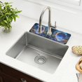 thumbnail image 1 of Yayeee Faucet Mat for Kitchen Sink 14.7" Diatomite Long Splash Guard Pad, Beautiful Floral Moon, 2 Pack, 1 of 7