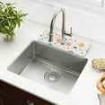 thumbnail image 1 of Yayeee Faucet Mat for Kitchen Sink 14.7" Diatomite Long Splash Guard Pad, Rainbows Pattern, 2 Pack, 1 of 7