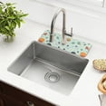 thumbnail image 1 of Yayeee Faucet Mat for Kitchen Sink 14.7" Diatomite Long Splash Guard Pad, Space Patterns, 2 Pack, 1 of 7