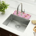thumbnail image 1 of Yayeee Faucet Mat for Kitchen Sink 30" Diatomite Long Splash Guard Pad, Cartoon Doughnuts, 2 Pack, 1 of 7