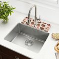 thumbnail image 1 of Yayeee Faucet Mat for Kitchen Sink 30" Diatomite Long Splash Guard Pad, Cute Chocolate Cakes, 2 Pack, 1 of 7