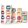 thumbnail image 1 of Yayeee Flameless Candles with Remote Flickering Battery Operated Multi Color Changing, Colorful Jam, 1 of 7