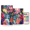 thumbnail image 1 of Yayeee Flameless Candles with Remote Flickering Battery Operated Multi Color Changing, Ethereal Floral Harmony, 1 of 7