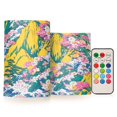 thumbnail image 1 of Yayeee Flameless Candles with Remote Flickering Battery Operated Multi Color Changing, Green Mountains, 1 of 7